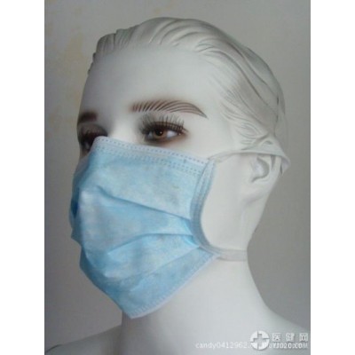 Stock Sale for Tie on Nonwoven Face Mask